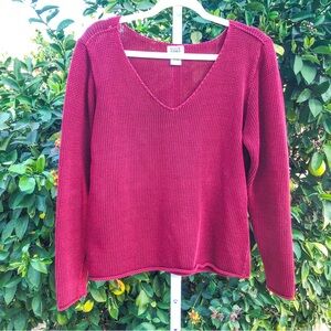 Eileen Fisher Cotton Knit Sweater